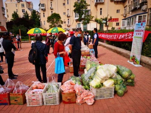 青島市南湛山社區(qū) 半小時(shí)售罄3000斤！新鮮蔬果進(jìn)社區(qū)，助農(nóng)惠企利民見(jiàn)實(shí)效